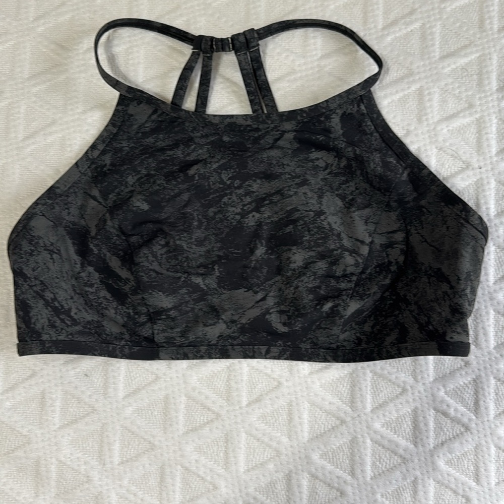 Lululemon Athletica Black Swim Top